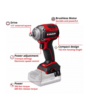 Klucz udarowy 18V TP-CW 18/350-C LI BL-SOLO 4510055 EINHELL nr 1