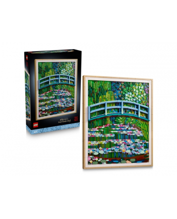 LEGO Art 31220 - Claude Monet: Most nad stawem z liliami wodnymi nr 1