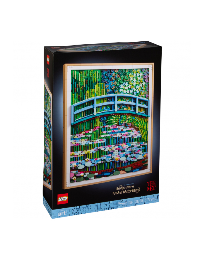 LEGO Art 31220 - Claude Monet: Most nad stawem z liliami wodnymi główny
