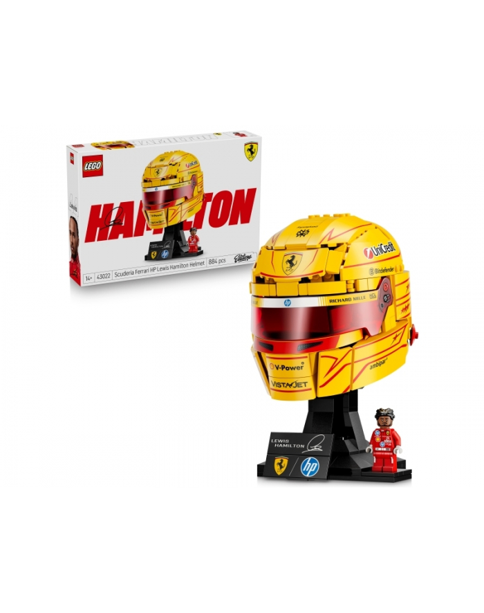 LEGO Editions 43022 - Kask Lewis Hamilton Scuderia Ferrari HP główny