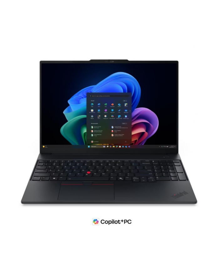 lenovo Laptop ThinkPad E16 G4 21YC0050PB W11Pro Ultra 5 325/16GB/512GB/INT/16.0 WUXGA/Black/1YR Premier Support + CO2 Offset + 3YR OS główny
