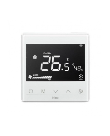 Termostat do sterowania temperaturą Nice Fan2-Control White