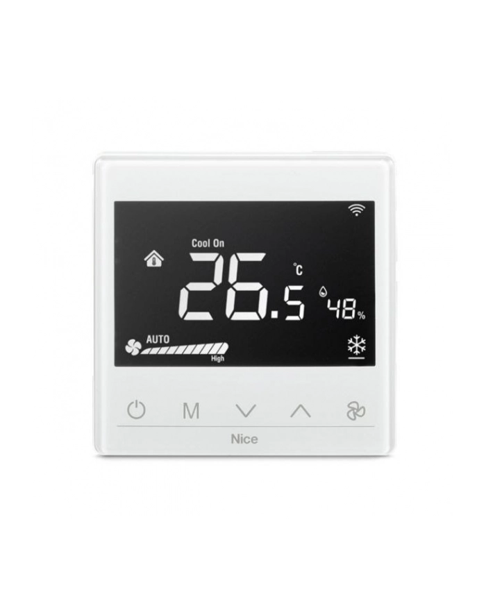 Termostat do sterowania temperaturą Nice Fan2-Control White główny