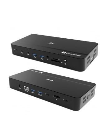 i-tec Stacja dokująca Thunderbolt 5 Triple Display Docking Station M.2 slot 6xUSB 2.5 GLAN PD 140W