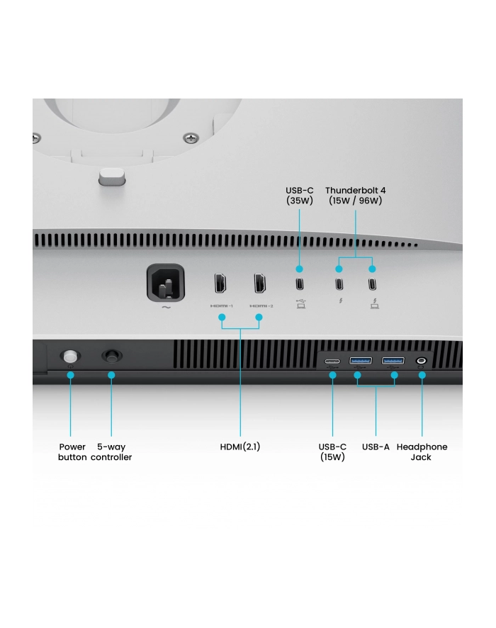 BENQ MA270S 27inch 5K IPS Glossy 450nits TB4 2xUSB-C Daisy Chain KVM główny