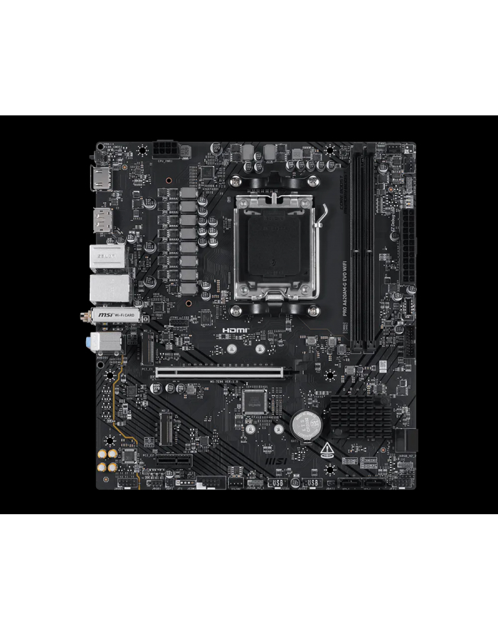 MSI PRO A620AM-G EVO WIFI AM5 2xDDR5 mATX HDMI DP 2xM.2 główny