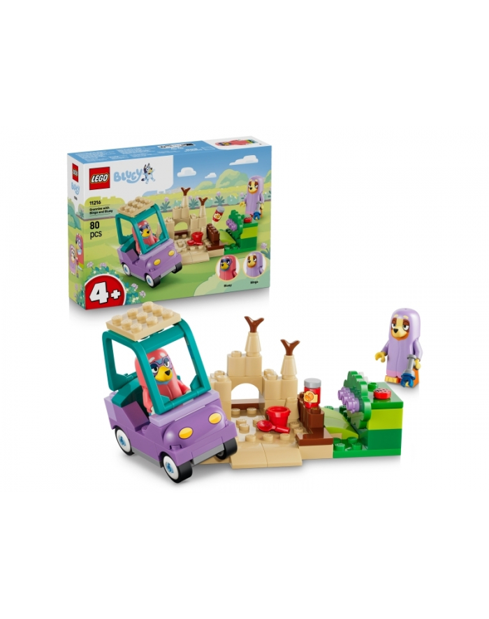 LEGO Bluey 11216 - Babunie z Bingo i Blue główny