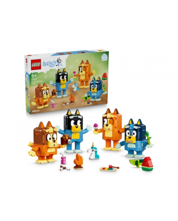 LEGO Bluey 11217 - Rodzina Blue z klocków nr 1