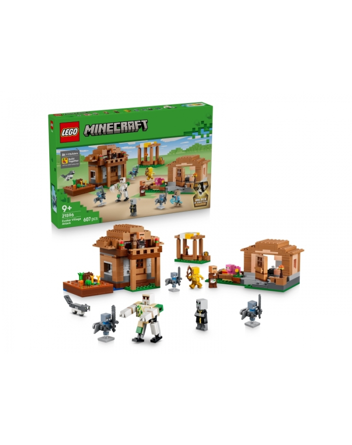 LEGO Minecraft 21596 - Najazd przywoływaczy na wioskę główny
