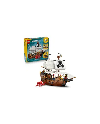 LEGO Creator 3w1 31387 - Legendarny statek piracki