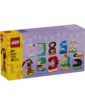 LEGO Inne 40807 - Urodzinowe cyferki