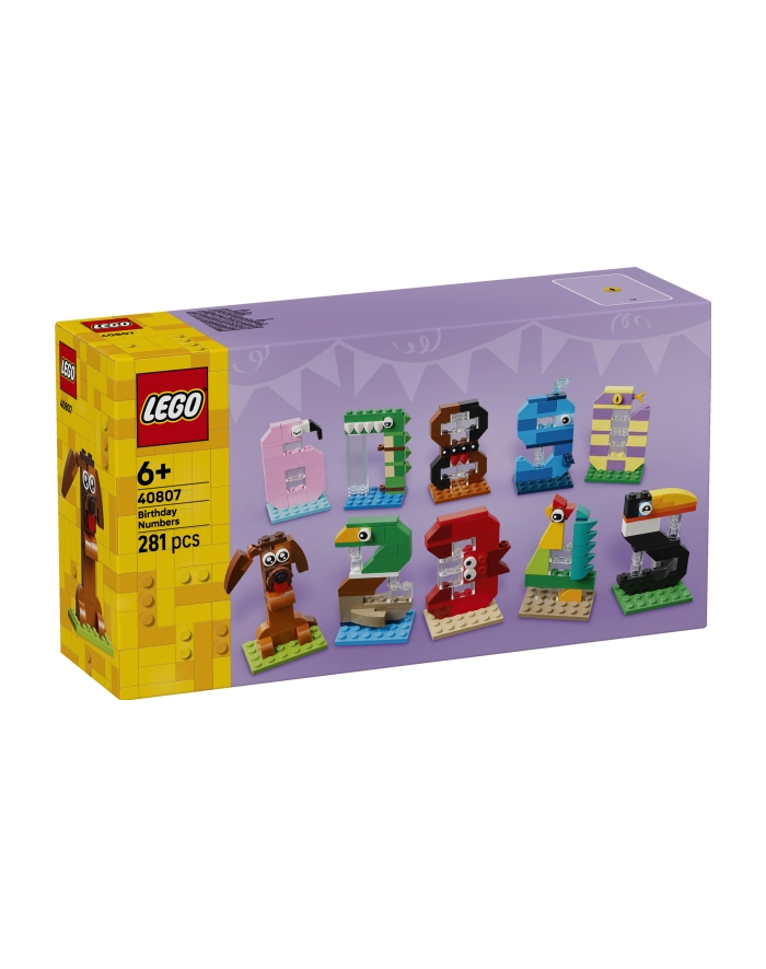 LEGO Inne 40807 - Urodzinowe cyferki główny