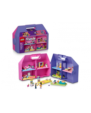 LEGO Friends 42697 - Kreatywna walizka z domkiem dla lalek