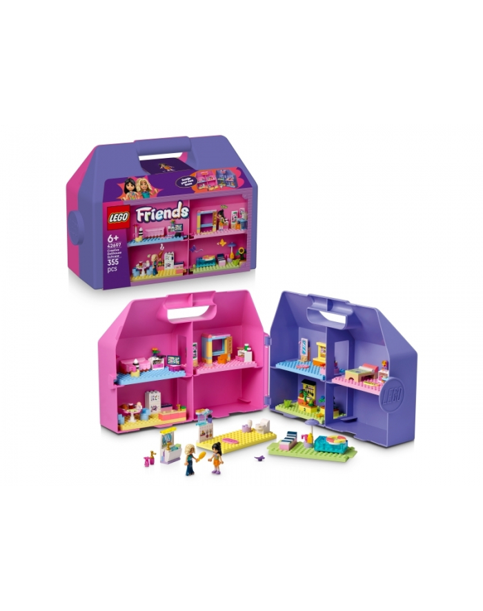 LEGO Friends 42697 - Kreatywna walizka z domkiem dla lalek główny
