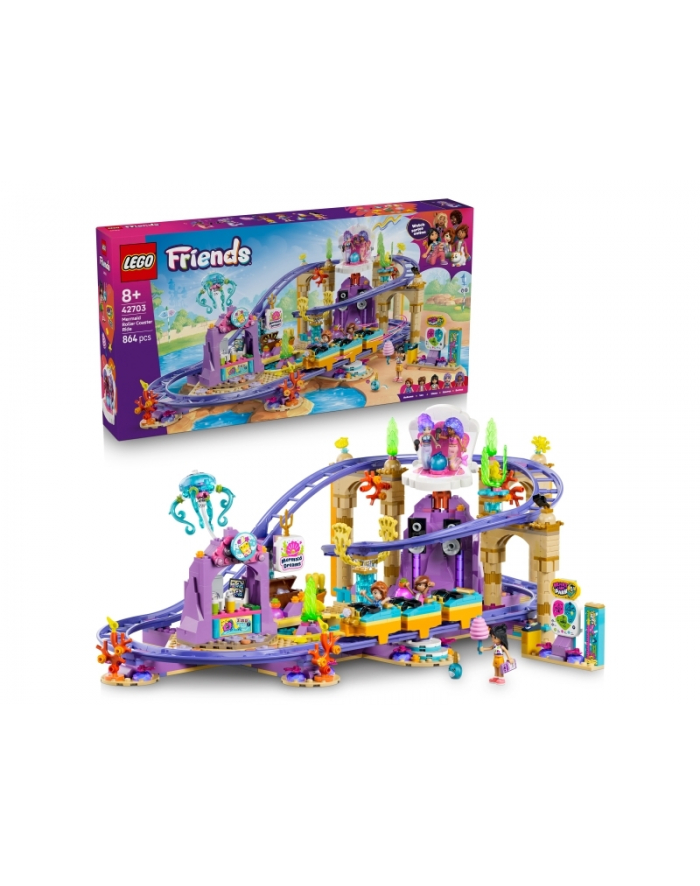 LEGO Friends 42703 - Syrenkowa kolejka górska główny
