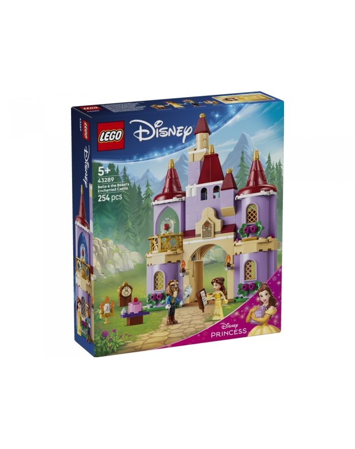 LEGO Disney 43289 - Zaczarowany zamek Pięknej i Bestii główny