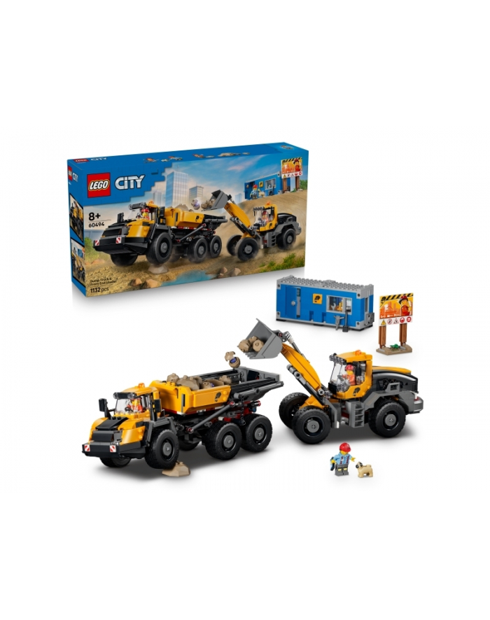 LEGO City 60494 - Wywczerwonyka i ładowarka czołowa główny