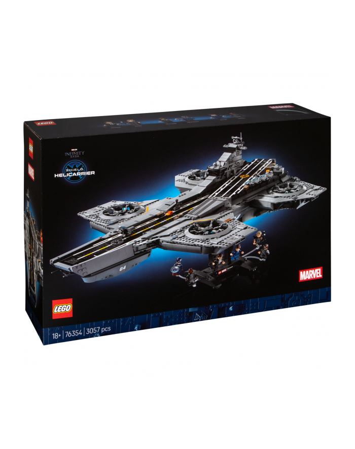 LEGO Marvel Super Heroes 76354 - Lotniskowiec TARCZY główny