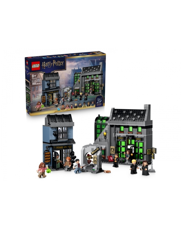 LEGO Harry Potter 76471 - Magiczne sklepy na ulicy Śmiertelnego Nokturnu główny