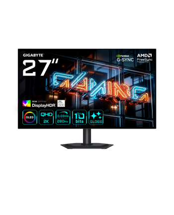 MONITOR GIGABYTE WOLED 27''; MO27Q28GR QHD 280Hz nr 1