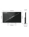 Telewizor SHARP 55JP7265E QLED 55''; 4K Ultra HD Google TV Dolby Digital Plus Czarny - nr 7