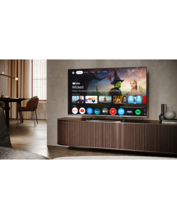 Telewizor SHARP 55JP7265E QLED 55''; 4K Ultra HD Google TV Dolby Digital Plus Czarny nr 1