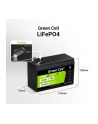 GREEN CELL AKUMULATOR LIFEPO4 CUBE 7AH 12V/128V 896WH LFPGC12V7AH - nr 12