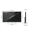 Telewizor SHARP 55JP7265E QLED 55''; 4K Ultra HD Google TV Dolby Digital Plus Czarny - nr 7