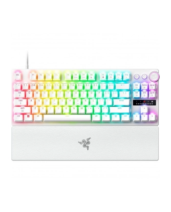 RAZER Huntsman V3 Pro Tenkeyless 8KHz - White Ed. US Layout