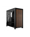 Corsair Obudowa FRAME 4000D RS Wood Mid-Tow Black/Walnut - nr 28