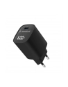 GEMBIRD Szybka ładowarka USB typu C 1x USB-C 60 W LCD czarna - nr 2