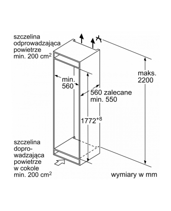 bosch Chłodziarko-zamrażarka KIV87NSE0