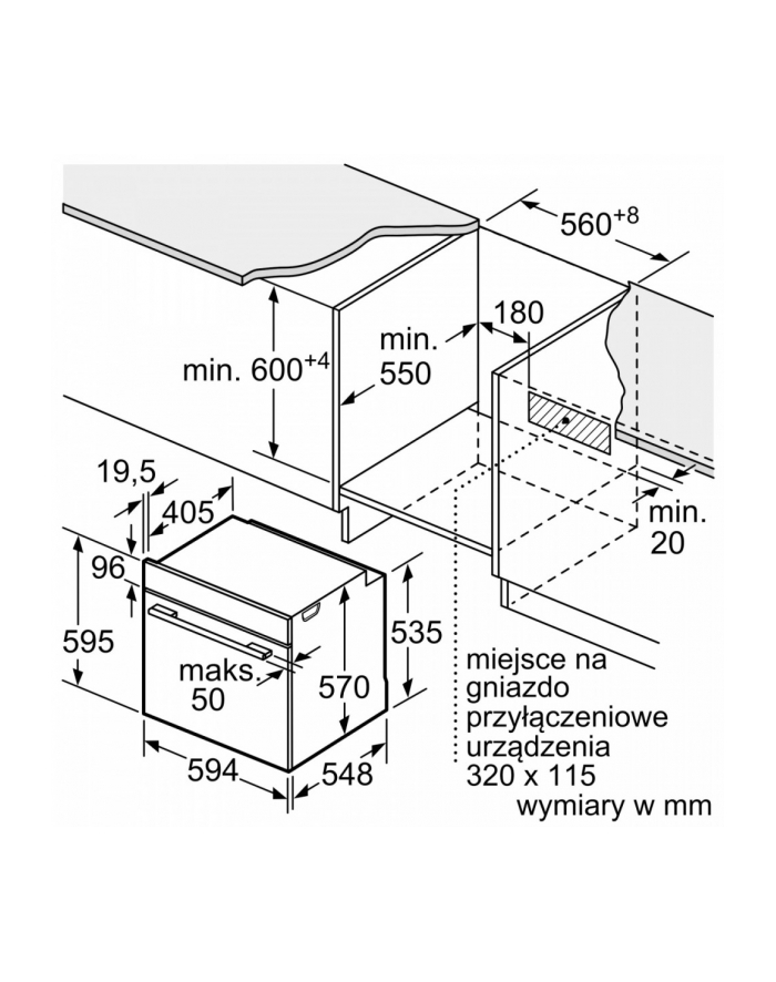 bosch Piekarnik parowy HRG578CB7 główny