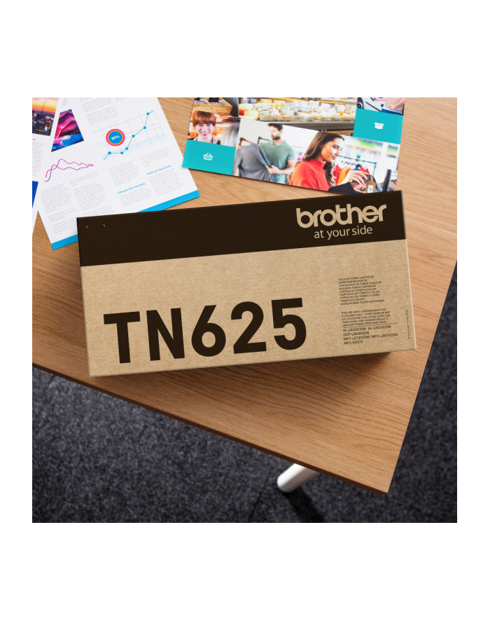 BROTHER TN-625C Cyan Toner Cartridge 1.8K pages główny