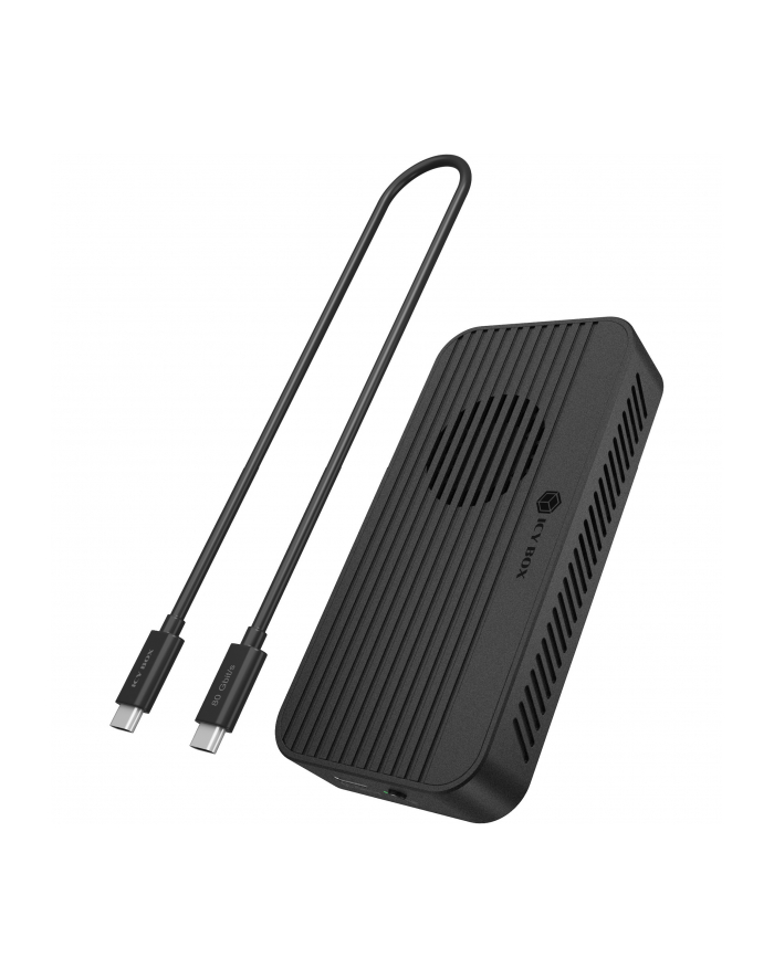 icybox Obudowa z 80 Gbps IB-1980M-80G Thunderbolt 5 M.2 NVMe SSD główny
