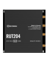 TELTONIKA NETWORKS RUT204 DUAL SIM CAN BUS 4G/LTE WiFi GNSS RS232 EAAP Router - nr 2