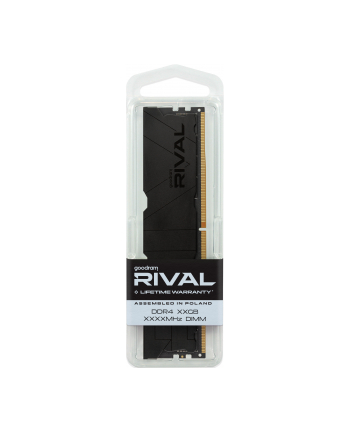 goodram Pamięć do PC DDR4 Rival Deep 16GB(2*8)/3600 CL18 czarna nr 1