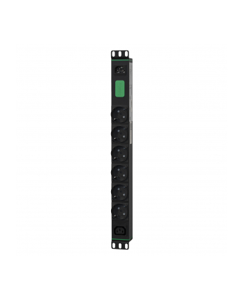 APC Easy Rack PDU Basic horizontal 1-phase 2.3 kW 230 V 10 A 6 x SCHUKO and 1 x C13 sockets IEC60320 C14 input