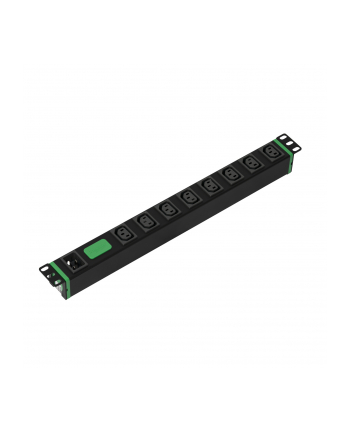 APC Easy Rack PDU Basic horizontal 1-phase 3.7 kW 230 V 16 A 8 x C13 sockets IEC60320 C20 input