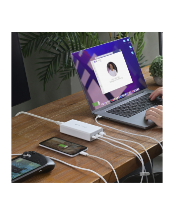 185W GAN PD 3.1 USB-C 3-PORT CHARGER
