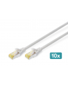 CAT 6A S/FTP PATCH CORD10P AWG 26/7 5 M 10 PIECES GREY - nr 3