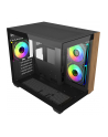 Cooler Master Elite 481 Wood 270° Seamless Glass mATX (E481KHNNS00) - nr 5