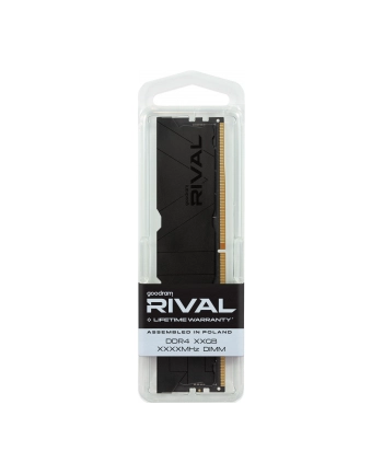 goodram Pamięć do PC DDR4 Rival Deep 8GB(1*8)/3600 CL18 czarna