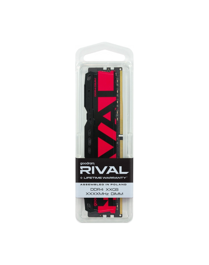 goodram Pamięć do PC DDR4 Rival Radiant 8GB (1*8)/3200 CL16 zielona główny