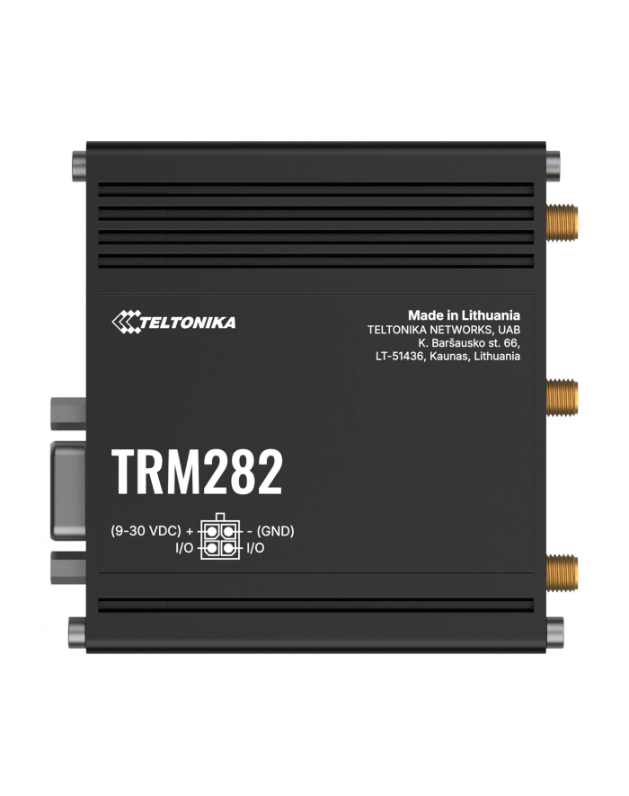 TELTONIKA NETWORKS TRM282 4G/LTE USB RS232 DI/DO GLOBAL Industrial Modem główny