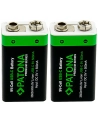 Patona 2x akumulator 9V 6F22 Premium z Ucb-c 1,5V 400mAh litowo-jonowe 9V - nr 1