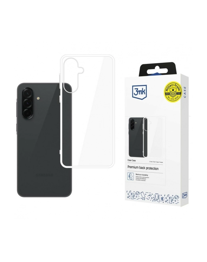 3mk Etui Clear Case do Samsung A37 5G przezroczyste główny