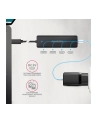 axagon HUB 4-portowy 5gbps 2x USB-A 2x USB-C , USB-C power IN 19cm kabel HUE-C2C - nr 18