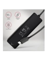 axagon HUB 4-portowy 5gbps 2x USB-A 2x USB-C , USB-C power IN 19cm kabel HUE-C2C - nr 20