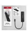 axagon HUB 4-portowy 5gbps 2x USB-A 2x USB-C , USB-C power IN 19cm kabel HUE-C2C - nr 21